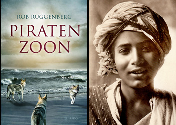 De omslag van het boek en een portret van Zain