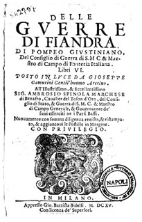 Delle guerre di Fiandra.